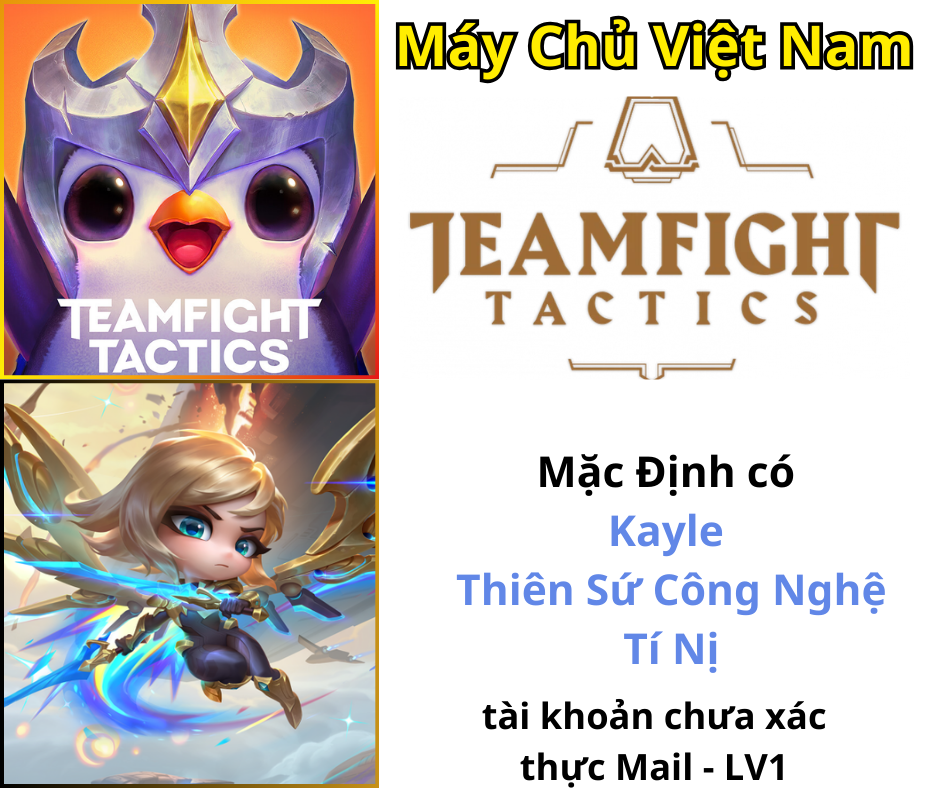 [VN] TFT Kayle Thiên Sứ Công Nghệ Tí Nị
